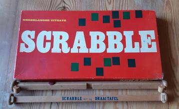 Scrabble inclusief originele draaitafel beschikbaar voor biedingen