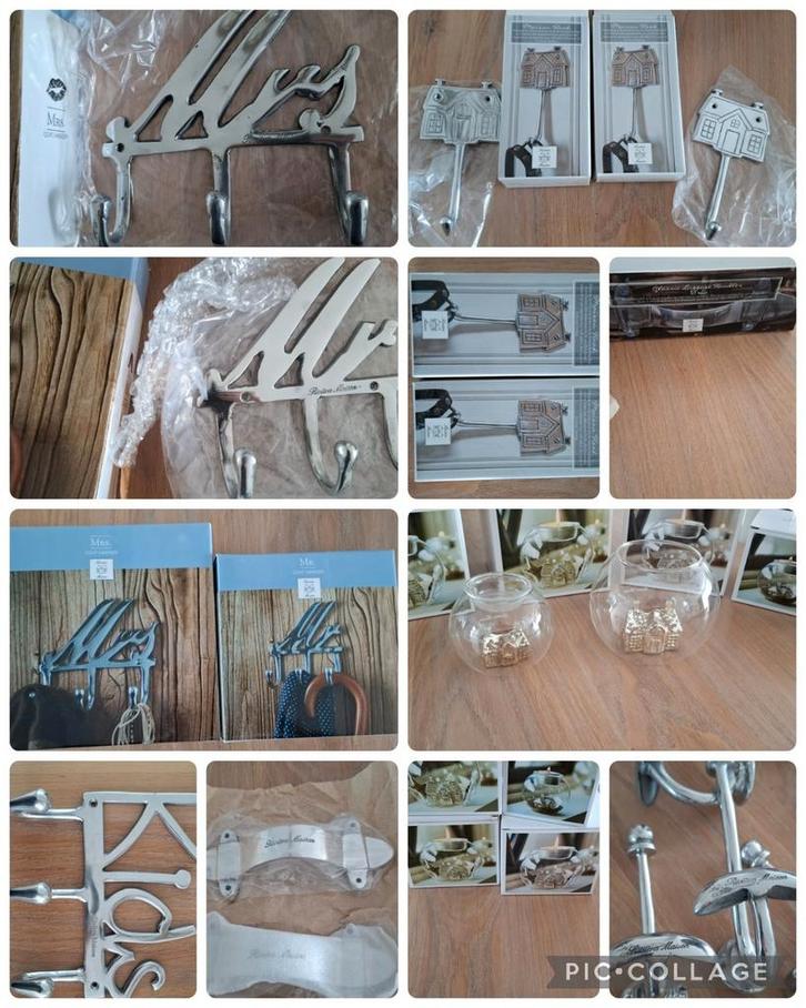 Riviera maison spulletjes, kapstokhaken theelichthouders., Huis en Inrichting, Woonaccessoires | Overige, Ophalen of Verzenden