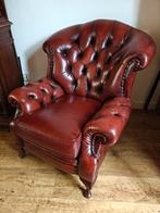 Chesterfield fauteuil, Antiek en Kunst, Antiek | Meubels | Stoelen en Banken, Ophalen of Verzenden