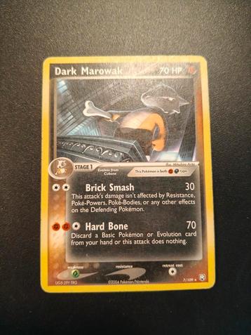 Dark marowak ex team rocket returns 7 beschikbaar voor biedingen