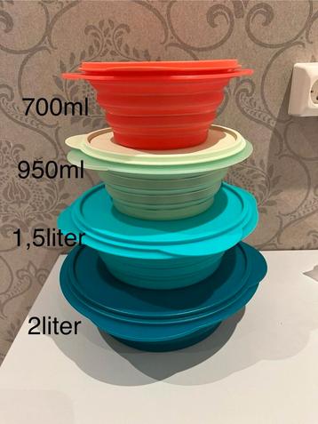 Nueuwe mini max set van tupperware  beschikbaar voor biedingen