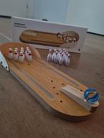 Mini bowling baan, Kinderen en Baby's, Speelgoed | Houten speelgoed, Ophalen of Verzenden, Zo goed als nieuw, Overige typen