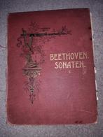 Antieke Bladmuziek, oa Chopin Etuden en Beethoven Sonaten.,., Ophalen of Verzenden, Klassiek