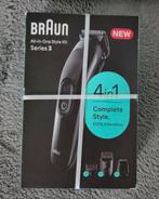 NIEUW scheerapparaat Braun scheren Series 3, 4-in-1, Ophalen of Verzenden, Nieuw, Scheren en Epileren