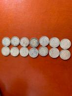 Zilveren rijksdaalders Juliana, Postzegels en Munten, Setje, Zilver, 2½ gulden, Ophalen of Verzenden