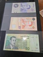 marokko  50 dirhams 2005 20 dirhams 2019 25 dirhams 1999, Ophalen of Verzenden, Overige landen