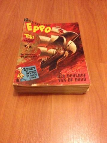 Eppo striptijdschrift jaargang 1975 tm 1985 beschikbaar voor biedingen
