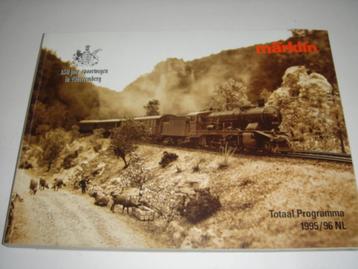 Märklin Catalogus 1995-1996 - ZEER NETTE STAAT beschikbaar voor biedingen