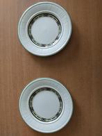 Wedgwood Carlton gebakschotel / Gebaksbord (2x), Ophalen of Verzenden, Zo goed als nieuw, Porselein, Wedgwood