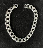 Armband Titanium massief 21 CM X 7 MM ongedragen -NIEUW-, Ophalen of Verzenden, Nieuw, Zilver, Overige materialen