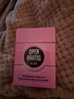 Openhartig In Love - Uitdagend Vragenspel, Hobby en Vrije tijd, Een of twee spelers, Ophalen of Verzenden, Nieuw, Onbekend