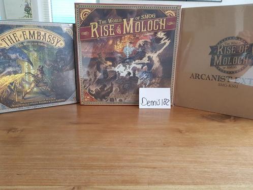 The World of SMOG Rise of Moloch Ambassador Pledge KS, Hobby en Vrije tijd, Gezelschapsspellen | Bordspellen, Nieuw, Ophalen of Verzenden