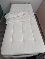 Pullman Elektrische Boxspring & Matras, 90 cm, Eenpersoons, Grijs, Ophalen of Verzenden