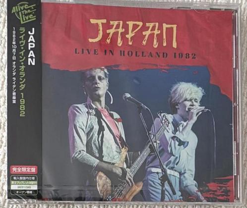 JAPAN, Live in Holland 1982, David Sylvian, Japan Import, Cd's en Dvd's, Cd's | Pop, Nieuw in verpakking, 2000 tot heden, Verzenden