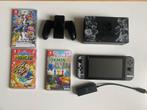 Nintendo Switch Super Smash Bros edition + 3 spellen en LAN, Met games, Met 2 controllers, Zo goed als nieuw, Ophalen