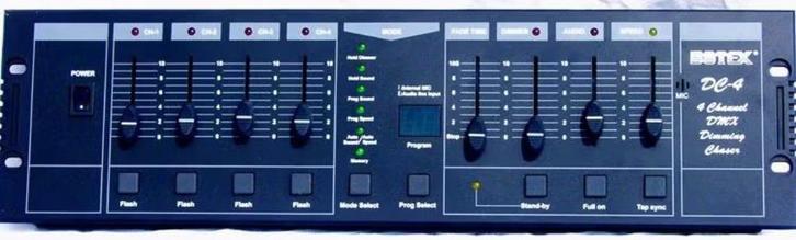 Botex DC-4P Light Controller, Muziek en Instrumenten, Licht en Laser, Zo goed als nieuw, Licht, Ophalen of Verzenden