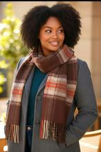 Geruite wollen sjaal, Ophalen of Verzenden, Nieuw, Sjaal