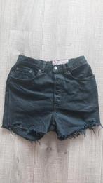 Vintage 80s Levis 901 denim shorts, Zwart, Ophalen of Verzenden, W28 - W29 (confectie 36), Levi’s