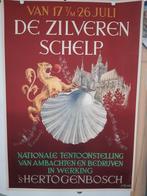 Originele Poster Zilveren Schelp 's-Hertogenbosch Den Bosch, Verzenden, Zo goed als nieuw, A1 t/m A3, Film en Tv