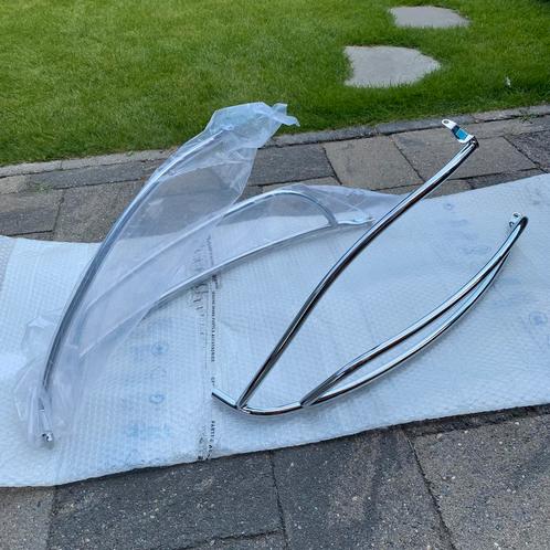 Achterbeugels chroom Vespa Sprint Primavera origineel NIEUW, Fietsen en Brommers, Brommeronderdelen | Scooters, Nieuw, Vespa, Overige typen