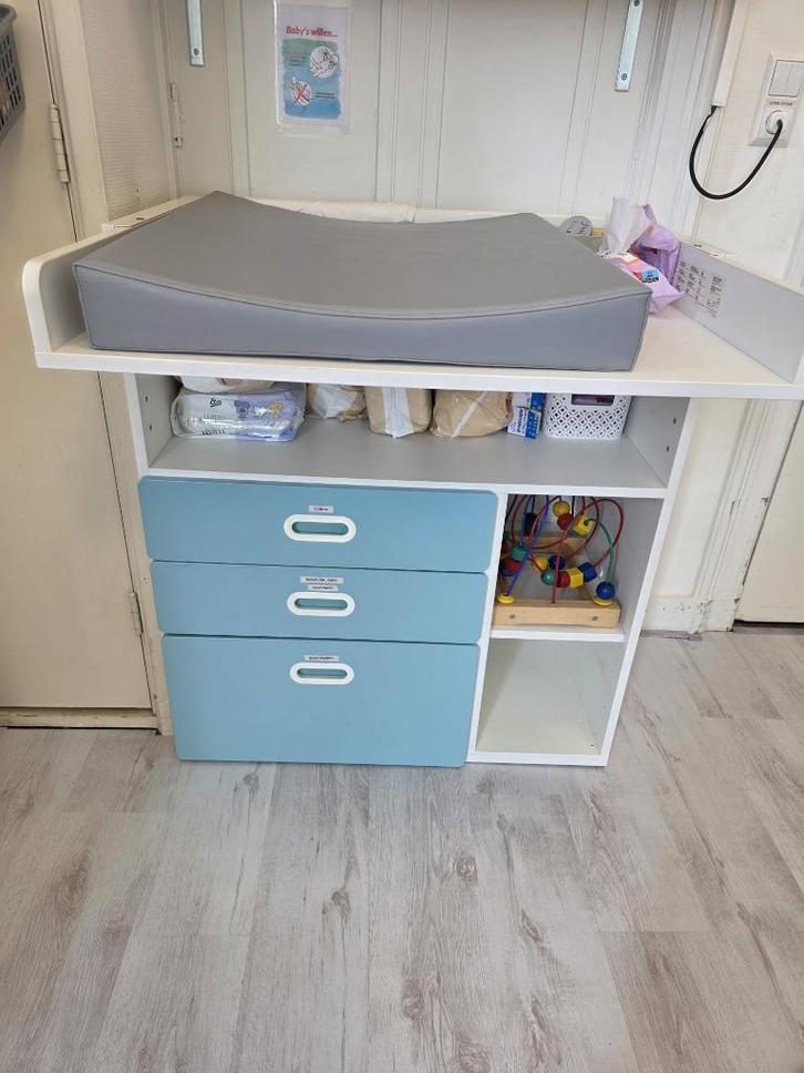 1, 2 of 3 verschoontafels, Kinderen en Baby's, Kinderkamer | Commodes en Kasten, Gebruikt, Commode, 90 tot 105 cm, 75 tot 100 cm