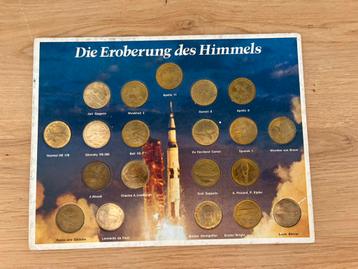 Duitse en Nederlandse Shell Munten Ruimte Avontuur beschikbaar voor biedingen