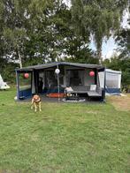 Knaufland Eiffel Caravan - Opgeknapt!, Caravans en Kamperen, Caravans, Vast bed, Rondzit, Luifel, Tot en met 4