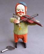 Om 1930-1940 Vioolspeler Viool Spelende Clown SCHUCO Germany, Ophalen of Verzenden