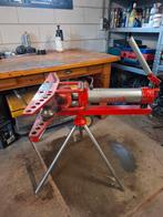 Professionele pijpenbuiger hydraulisch, Ophalen