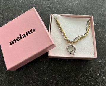 Melano Ketting NIEUW Olivia twist goud/zilver beschikbaar voor biedingen