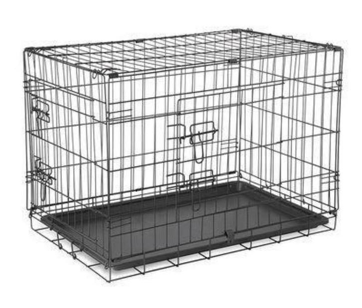 Xxl bench 83h 124l en 76b - goed voor ronde 2!, Dieren en Toebehoren, Hondenbenches, Gebruikt, Ophalen