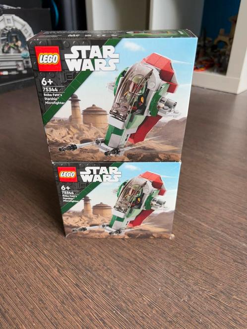 2x lego starwars Boba Fett’s Starship Microfighter 75344, Kinderen en Baby's, Speelgoed | Duplo en Lego, Nieuw, Lego, Complete set