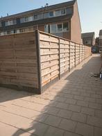 Goedkoop schutting inclusief plaatsen, Tuin en Terras, Ophalen of Verzenden, Zo goed als nieuw, Hout