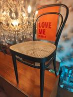 4 originele Thonet stoelen model 18 –  gemerktt, Ophalen, Gebruikt, Zwart