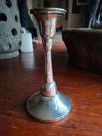 Zilveren kandelaar, goed gemerkt, Antiek en Kunst, Antiek | Kandelaars, Ophalen of Verzenden, Zilver