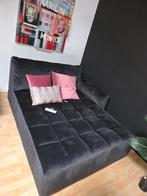 Adino longchair velvet - Passe Partout showroommodel, Ophalen, 125 tot 150 cm, Rechte bank, Minder dan 150 cm