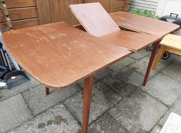 uitschuifbare eettafel 115/155 x 80 x 60cm beschikbaar voor biedingen