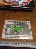 Garage j groet lada/hyundai, Verzamelen, Ophalen of Verzenden, Zo goed als nieuw