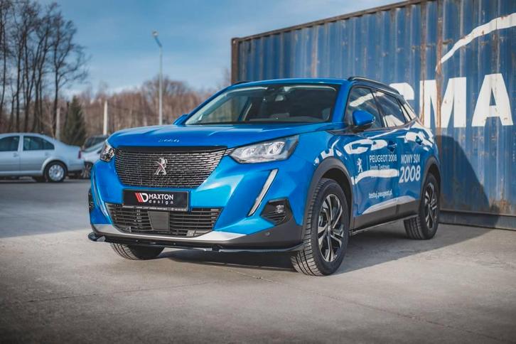 Voorlip sideskirt spoiler diffuser - Peugeot 2008 19-23, Auto diversen, Tuning en Styling, Ophalen of Verzenden