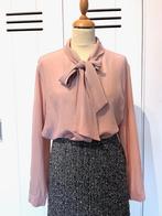 chique! MALENE BIRGER blouse met strik  past mt 38 / 40 / 42, Maat 38/40 (M), Ophalen of Verzenden, By Malene Birger, Roze