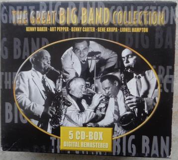 5cd THE GREAT BIG BAND COLLECTION DIG. REMASTERED 5 CD-BOX beschikbaar voor biedingen