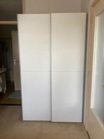 Schuifdeur kast, Huis en Inrichting, Kasten | Kledingkasten, Ophalen, 100 tot 150 cm, 200 cm of meer, Met hangruimte