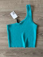 Nieuw H&M one shoulder top maat S, H&M, Blauw, Nieuw, Ophalen of Verzenden