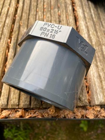 Drukvast pvc 90mm hulpstukken. beschikbaar voor biedingen