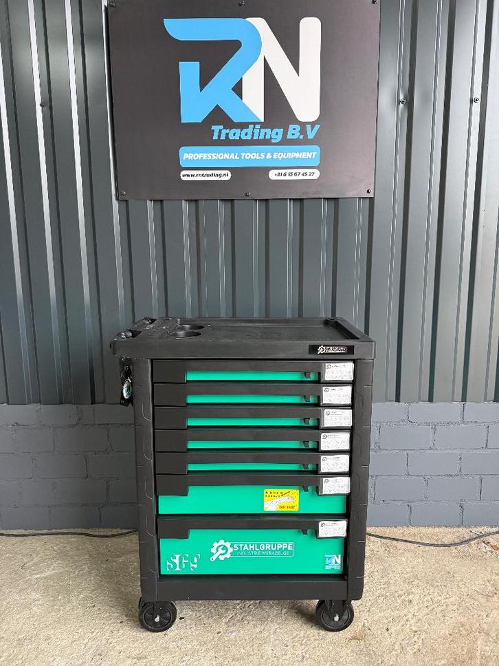 STAHLGRUPPE SG9 GEREEDSCHAPS WAGEN COMBISET ACCU GEREEDSCHAP, Auto diversen, Autogereedschap, Nieuw, Ophalen of Verzenden