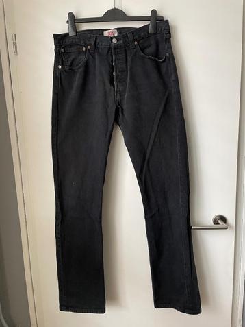 Levi’s 501 Jeans – Zwart – W34 L34 – Straight Fit beschikbaar voor biedingen