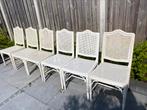 6 vintage Jonathan Adler bamboo webbing stoelen, Huis en Inrichting, Stoelen, Ophalen of Verzenden