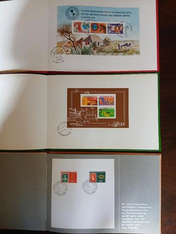 eerste dag van uitgifte postzegels 1978, 1979 en1980 beschikbaar voor biedingen