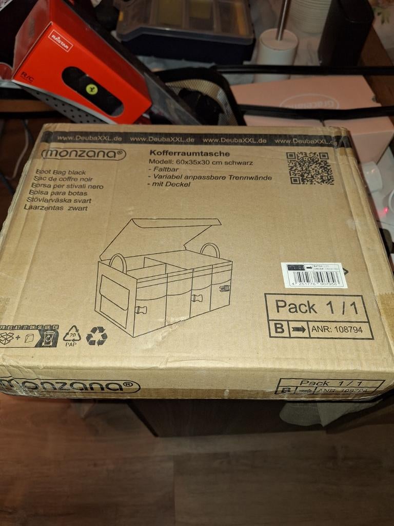 Kofferbak organizer Monzana, Ophalen of Verzenden, Nieuw