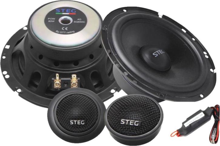 STEG SQL650C 16.5 cm / component-set ( composet ) Speakers, Auto diversen, Autospeakers, Nieuw, Ophalen of Verzenden